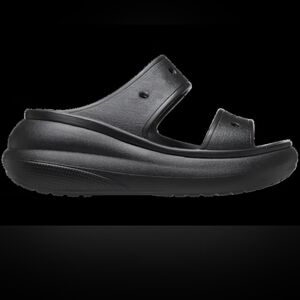 Crocs Black Crush Slide Sandals